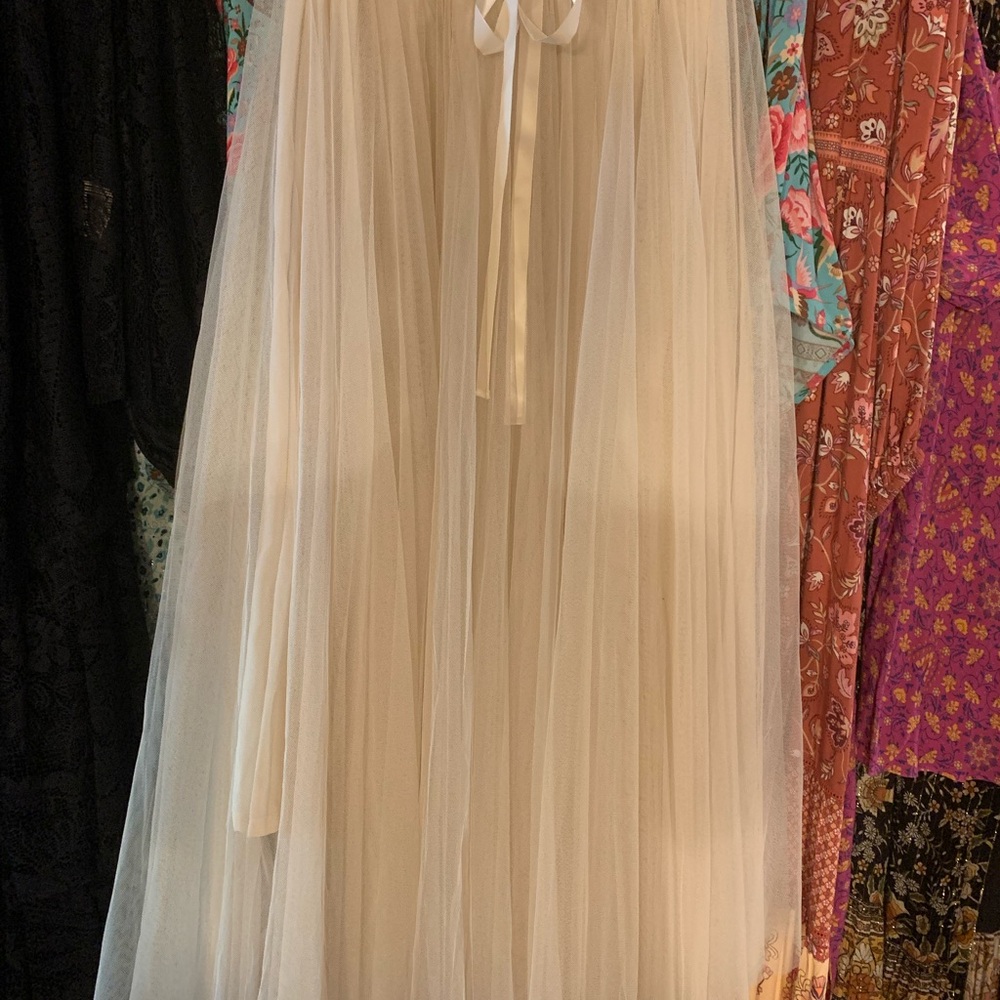 Chiffon Skirt French High End Fashion
